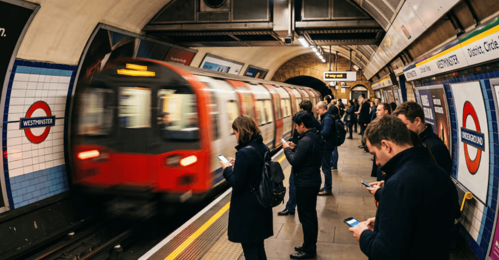 Reino Unido aplicará multas de hasta 1.300 dólares por escuchar música sin auriculares en el transporte&nbsp;público